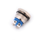16mm Start Horn Button Momentary Stainless Steel Metal Push Button 3C