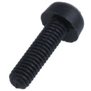 100 x Black M3*10mm plastic Phillips screw flat head