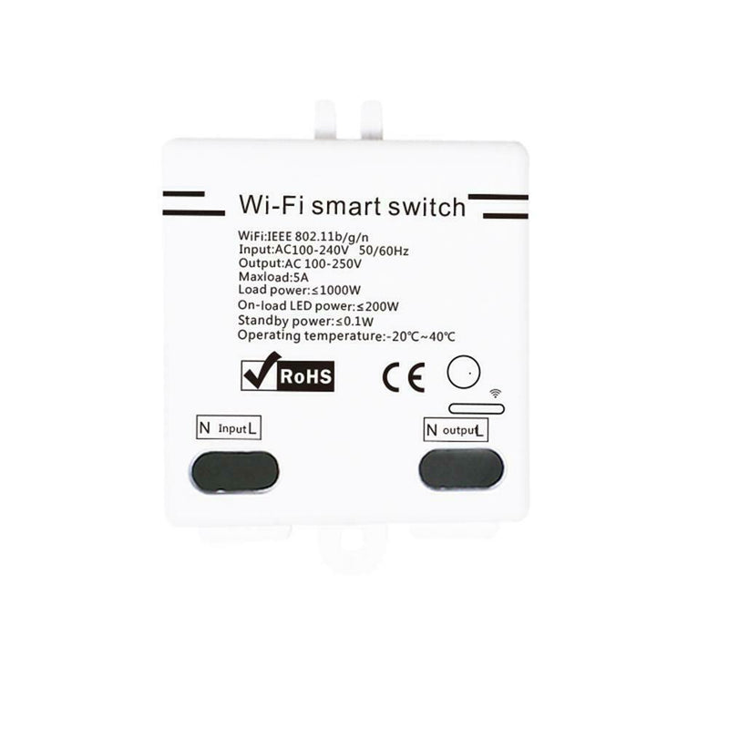 Wireless WiFi Smart Wall Timer Switch Module Work for Alexa Google Home