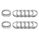Split-Type Wide Mouth Canning Lids Bands or Plates for Mason Jars 70mm Ring
