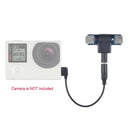 External Microphone with Mini USB Adapter Cable Fit for Gopro Hero 3 3+ Camera