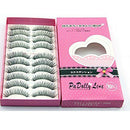 10 pairs of eyelashes False Eyelashes Natural Beauty Makeup Eyelashes - Cro C4X6