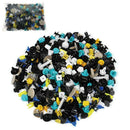 200PCS Auto Car Mixed Fastener Clip Bumper Fender Trim Panel Plastic Door Z5R4