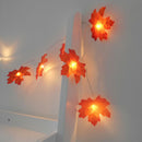 1M 10 LED String Maple Leaves Fairy Garland String Lights Battery Operated  K8P5