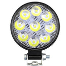1PC 27W Round Flood Work Light Bar Fog Driving Lamp Truck Tractor SUV ATV OZ