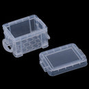 DIY Clay Printing Craft Storage Containers Organizer Box with Lids OZ