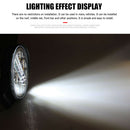 102W LED Work Light Strobe Round Off Road Driving Fog Lamp for Car Tractor Boat