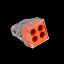 10Pcs PCT-104 wire connector for junction box 4 pin conductor terminal block MG