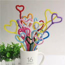 100pcs Chenille Stems Pipe Cleaners Plush Twist Rods DIY Hand Crafts Yellow