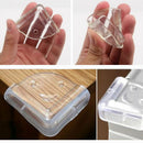 4 Rubber Table Desk Corner Edge Guard Cushion Baby Safety Bumper Protector fp