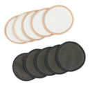Pack Of 10x Reusable Bamboo Cotton MakeUp Remover Pad Facial Cleaning Pads