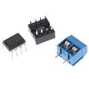 1 set DIY Kit NE555 Component Electronics Piano Organ Module Battery OZ