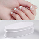 Fashion Nail Dipping French Tray Manicure Mold Nail Dip Container FTJC,a
