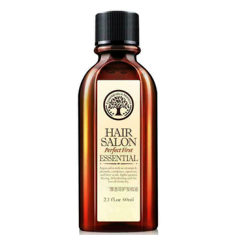 60ml Argan Oil Moisturizing Nourish Scalp Smooth Dry Repair Treatment Hai B S3V2