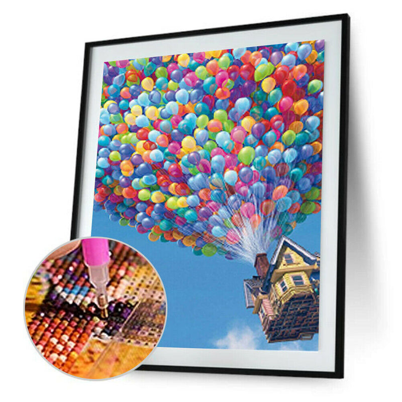 5D Balloon House Diamond Painting Embroidery DIY Cross Stitch Home Decor