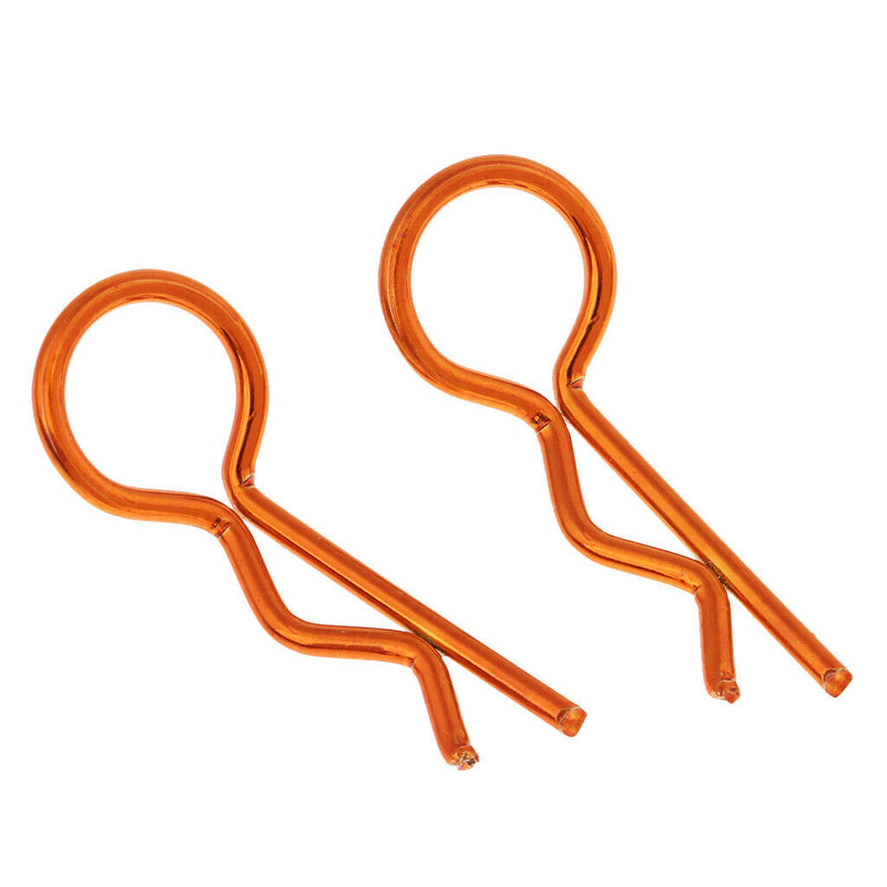 20pcs/set RC Car R-Pins fit 1/10 1/12 1/16 1/18 RC Car Truggy Accessory Orange