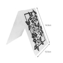 Plastic Cake Embossing Mold Template DIY Flower Cookie Fondant Decor Mould