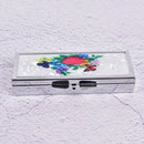 Metal Travel Pill Box Medicine Organizer Container Jewellery Storage Holder ME