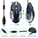 G815 Gaming Mouse 3200Dpi 6 Buttons Led Backlight Usb Wired Optical Mice Fo
