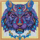 5D DIY Special Shaped Diamond Painting Lion Head Cross Stitch Mosaic Kits