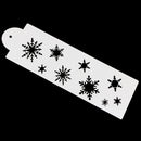 Snow Flower Cake Stencils Fondant Designer Decorating Craft Cookie Baking ES