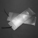 6 Pcs Bookmark Ruler Magnifier Fresnel Lens 3x Magnifying Sheet Clear E4W6