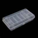 Plastic Organizer 11 Compartment Storage Box Earring Jewelry Case Container