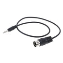 1Pc 5 Pin Din MIDI male to 3.5mm male plug stereo jack audio adapter ca JRB Jf