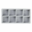 8 Grid Velvet Jewelry Ring Earrings Display Box Tray Holder Storage Showcas B2N4