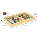 Wooden Fast Sling Puck Game Winner Chess Toys Desktop Battle for Kids Adults