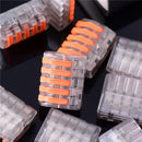 10Pcs 5pin universal compact 5 wire connector conductor terminal block PCT-21 %a