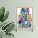 5D DIY Full Drill Diamond Painting Cactus Embroidery Mosaic Craft Kit Decor