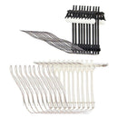 20pcs/pack 1:150 Scale LED Railway Train Double-Head Lamp Street Light Black