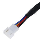 2* 4Pin Fan noise reduction deceleration line resistor cable for PC cooling f TO
