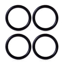 4x Bumper Fender Quick Release Fastener Replace Rubber O-Ring Tension Band Strip