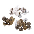 20 Sets Magnetic Snaps Bag Purse Buckle For Clothes DIY Needlework Buttons