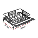 RC 1/10 Roof Luggage Rack LED Light Bar ( 2White 2Red ) for CC01 Axial SCX10