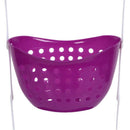 3-Tier Plastic Basket Shower Caddy Hanging Rack Tidy Shelf Organiser StorageY3Z8