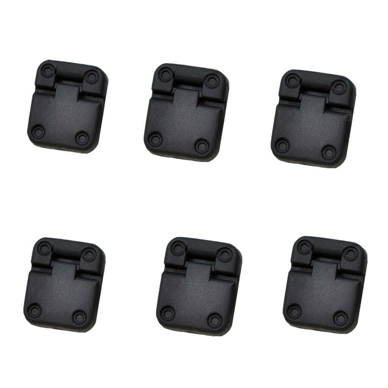 1:10 Scale RC Car Spare Parts Door Hinges 6x Black for  TRX-4 Models