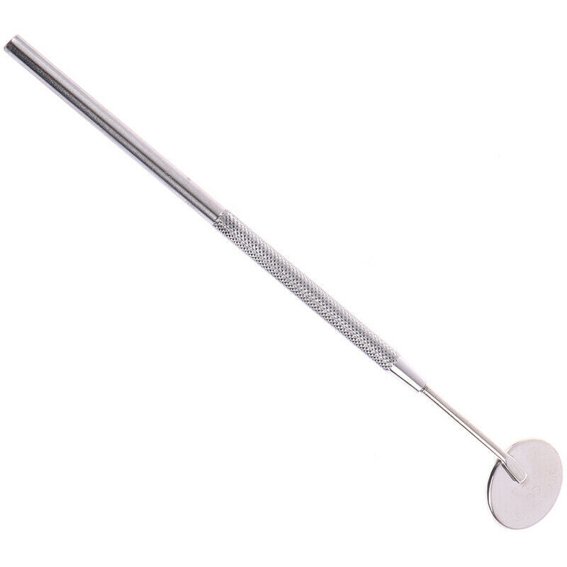 Stainless Steel Makeup Mirror Checking Eyelash Extension Dental Oral Mirror  Kw