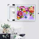 5D Full Drill Diamond Flower Butterfly Painting DIY Mosaic Cross Stitch