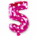 Number balloon 0 - 9 latex balloon giant number balloons foil balloon baby  M4H8