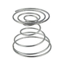 4 Pieces x Egg egg tray Spring egg seat Egg's shell Stainless Steel Egg Tra E9K6