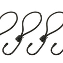 Pack of 4 Elastic Bungee Hook Ties Expander Hooks for Tarpaulins Pavilions Tents