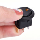 4pcs Round Rocker Switch 12V with LED light dot car auto rv boat toggle  JR