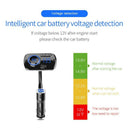 Bc49Aq Bluetooth Car Charger Wireless Car Kit Mp3 Player Lcd Display Hands  A3L8