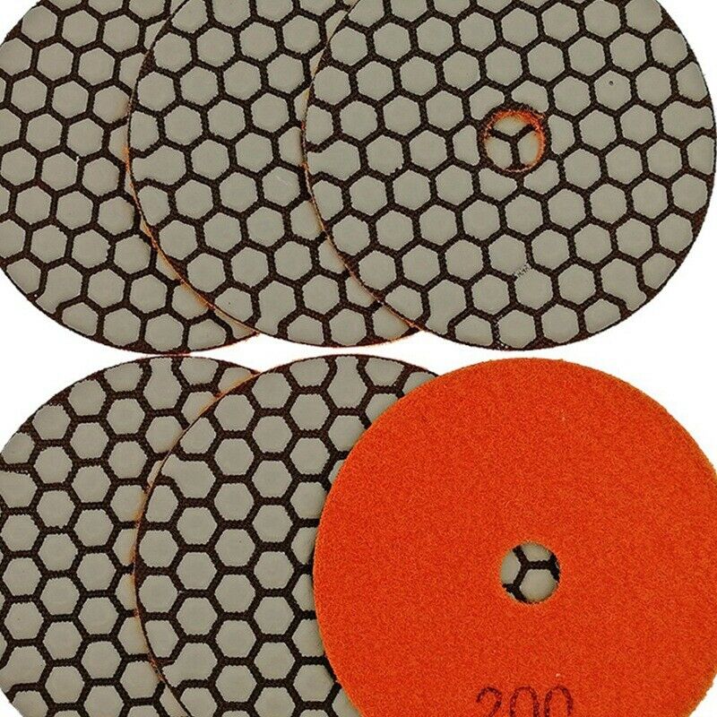 6Pcs 4 Inch /100Mm Grit