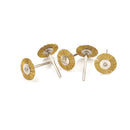 5Pcs 25mm Polishing Brush Wire Wheel Brushes for Drill Rotary Tool OH