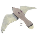 3 Realistic Plastic  Decoy Bird Pigeon Crow Scarer Scarecrow Garden Tree