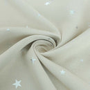 Modern Blackout Window Curtains for Living Room Bedroom Stars Curtain Door  E9C6